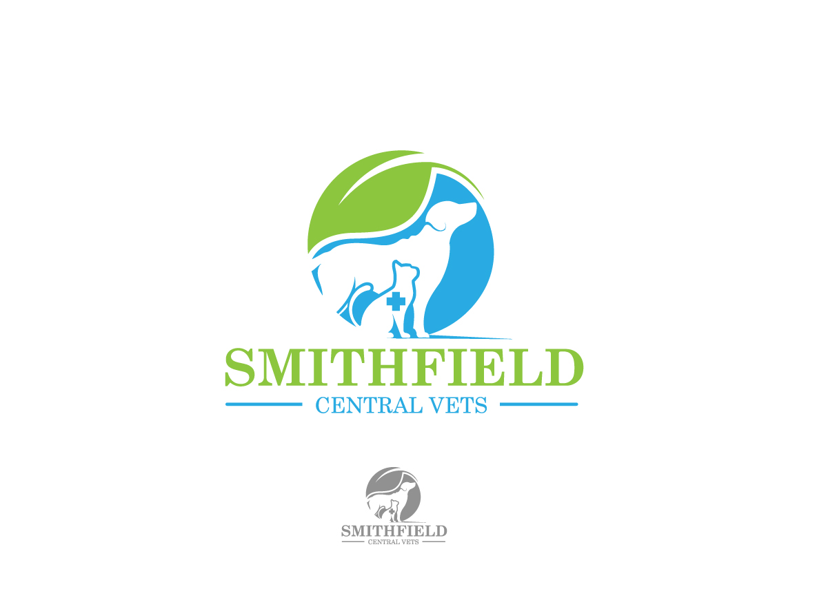 Logo Design by creative.bugs for Smithfield Central Vets | Design #15165933