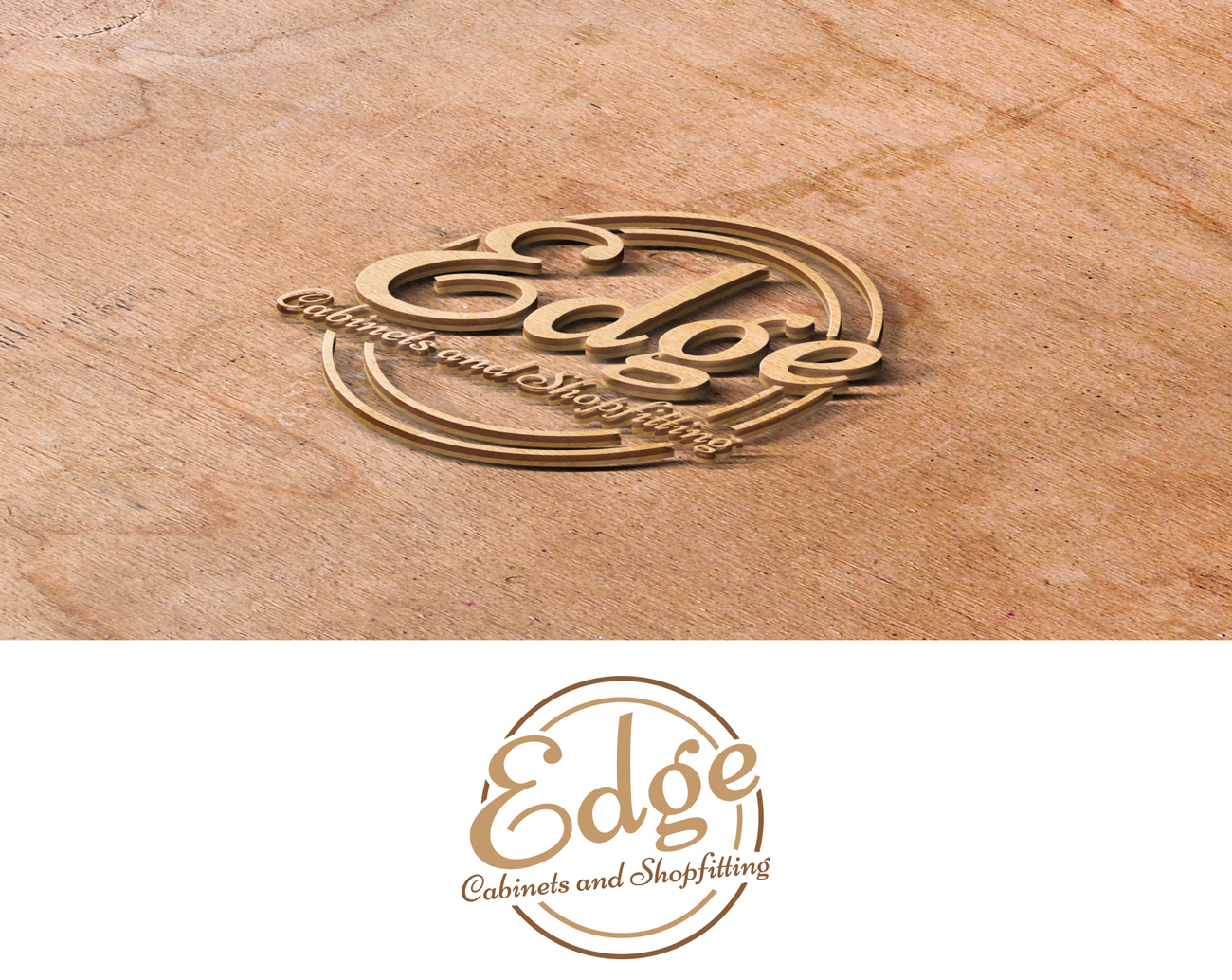 Logo Design by Impressive Solutions for Edge Cabinets and Shopfitting | Design #15165821