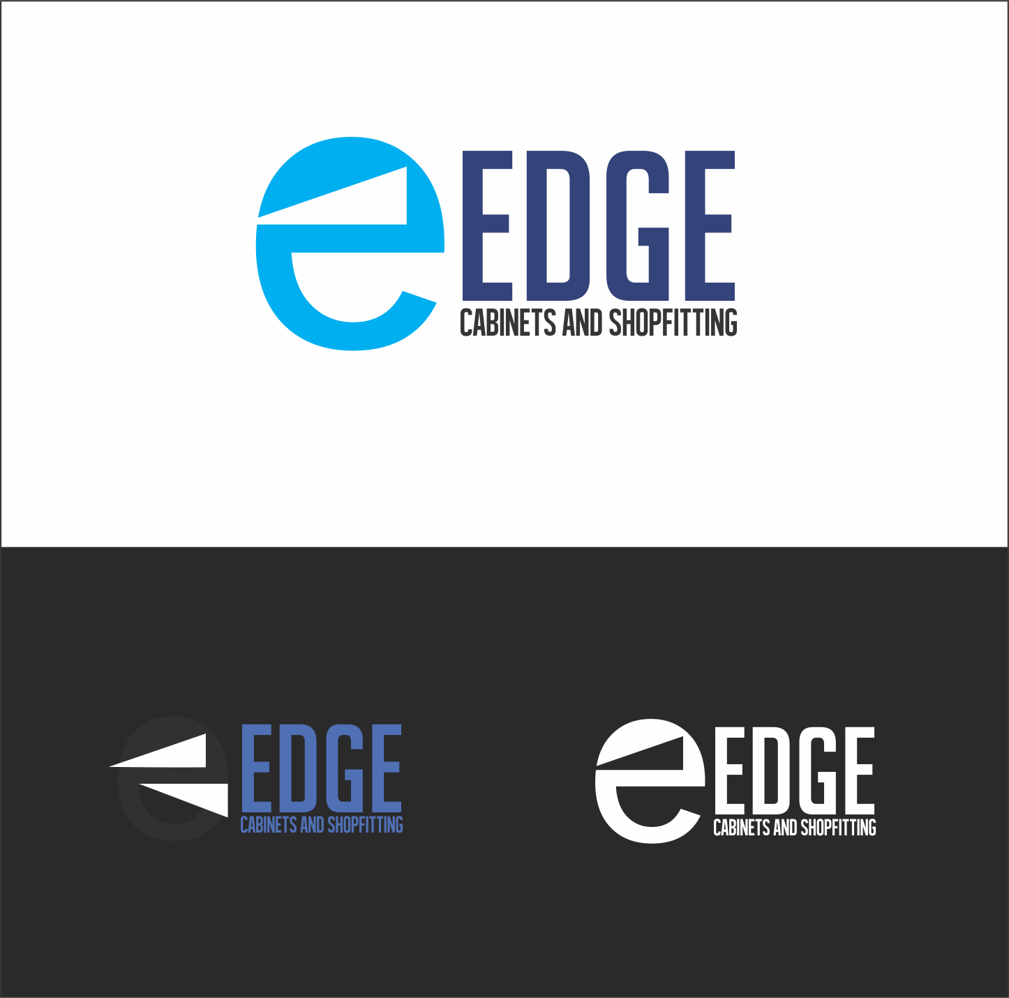 Logo Design by Lab-Artz for Edge Cabinets and Shopfitting | Design #15173901