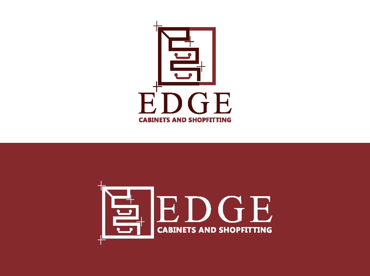 Logo Design by creative.bugs for Edge Cabinets and Shopfitting | Design #15162314