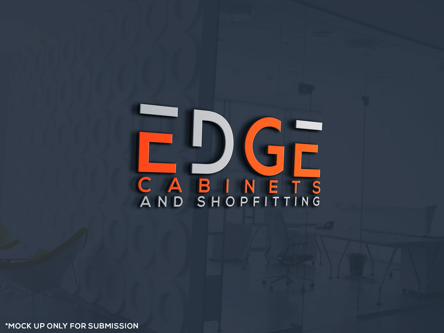 Logo Design by srinup9492 for Edge Cabinets and Shopfitting | Design: #15175155