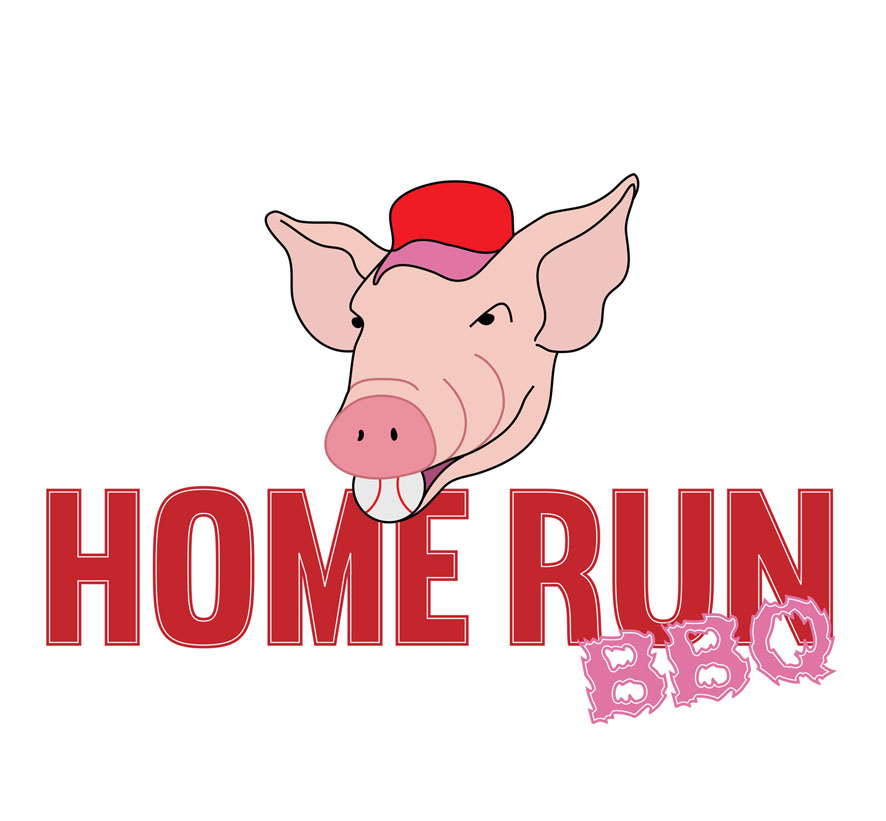 Logo Design by Nart Design for Homerun BBQ | Design #15180489