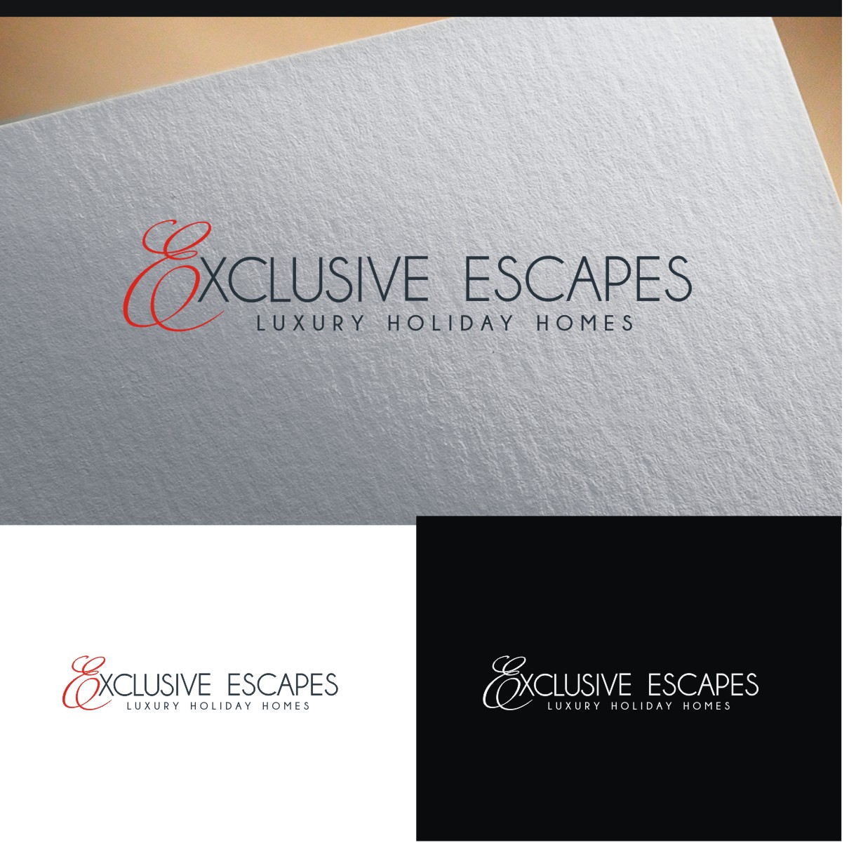 Logo Design by webeezine for Exclusive Escapes | Design #15173285