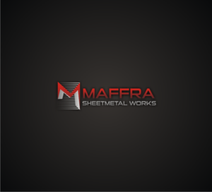 Logo Design by T I K H E - L M W for Maffra Sheetmetal Works | Design: #15417936