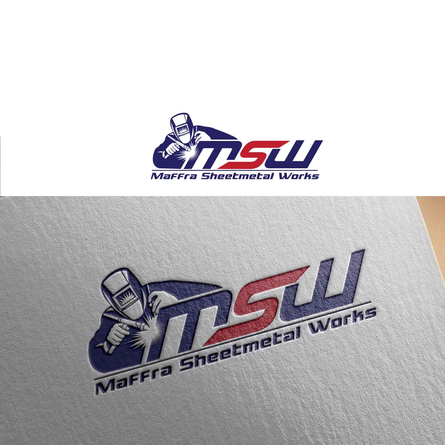 Logo Design by Toseenjessey for Maffra Sheetmetal Works | Design: #15450751