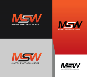 Diseño de Logo por ecorokerz para Maffra Sheetmetal Works | Diseño #15171902