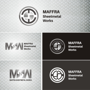 Diseño de Logo por ahsacomputer para Maffra Sheetmetal Works | Diseño #15172533