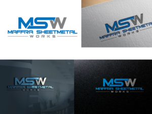 Logo Design by imsakiballhasan for Maffra Sheetmetal Works | Design: #15190021