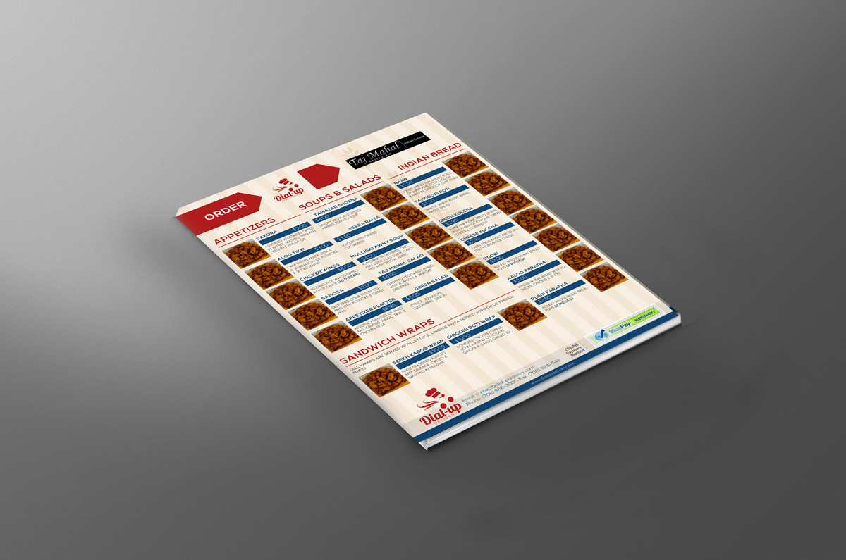 Diseño de Revista por Pranab S. para Dial-up Delivery | Diseño #2580285