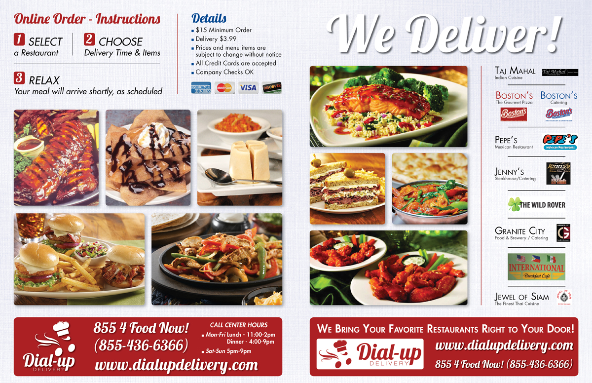 Diseño de Revista por Ekanite para Dial-up Delivery | Diseño #2602586