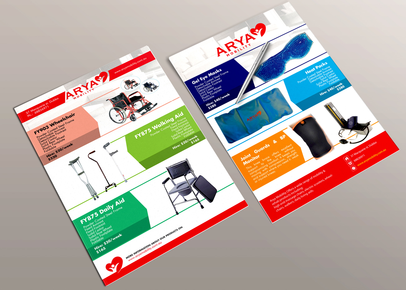 Elegant Serious Health Flyer Design For A Company By Black