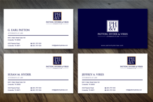 Logo Design by H4R5Z for Patton & Hyder, PLLC | Design: #15313243