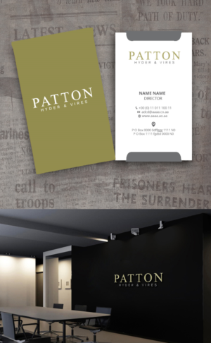 Logo Design by zebronicgraphic for Patton & Hyder, PLLC | Design: #15198577