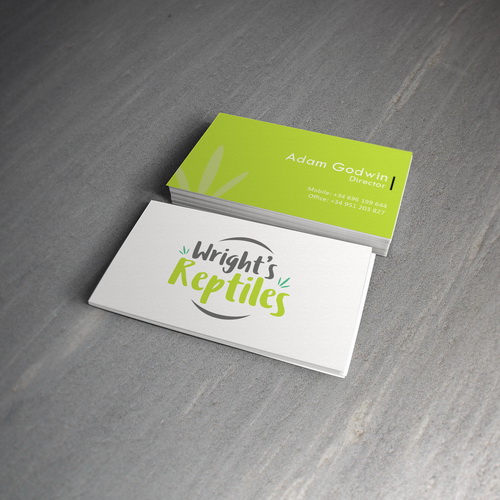 Diseño de Logo por christianpoetoe para Wright's Reptiles | Diseño #15176274