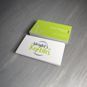 Diseño de Logo por christianpoetoe para Wright's Reptiles | Diseño: #15176274