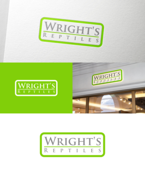 Logo Design by Tukang Angon Kebo for Wright's Reptiles | Design: #15178023