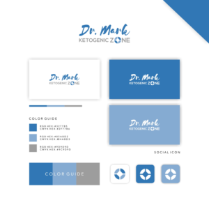 Dr. Mark with Ketogenic Zone incorporated into it.  | Logo Design by Angkasa Official