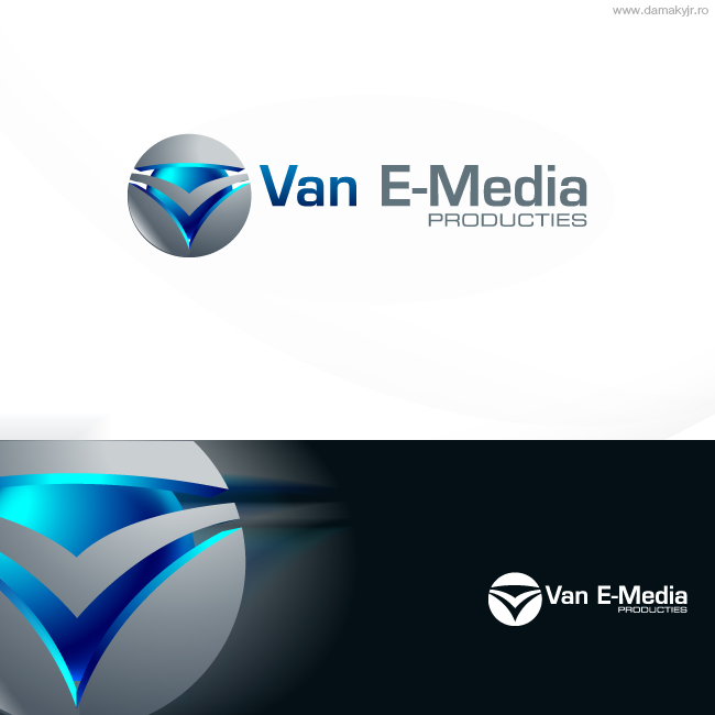 Logo-Design von damakyjr für Van E-Media Producties | Design #587039