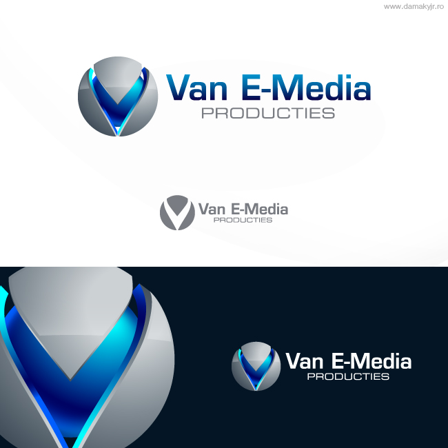 Logo Design by damakyjr for Van E-Media Producties | Design #588477