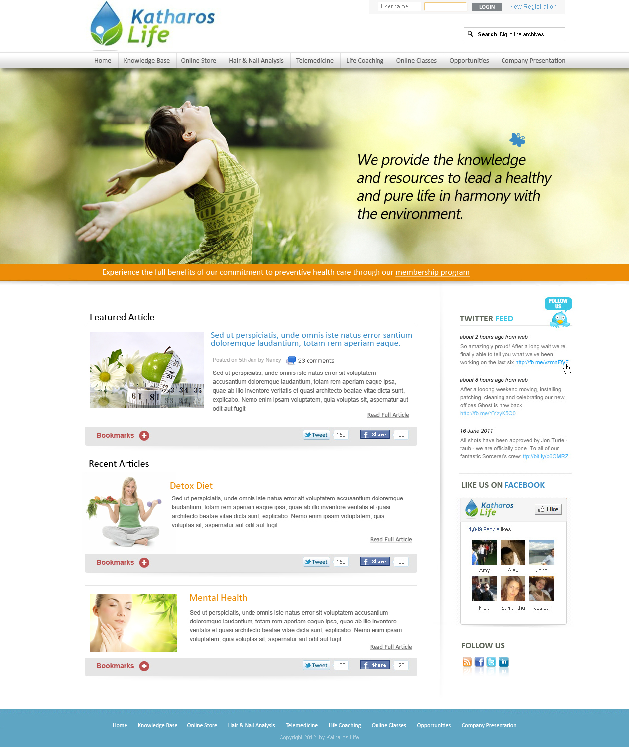 Web Design by mahadesigner for this project | Design #581367