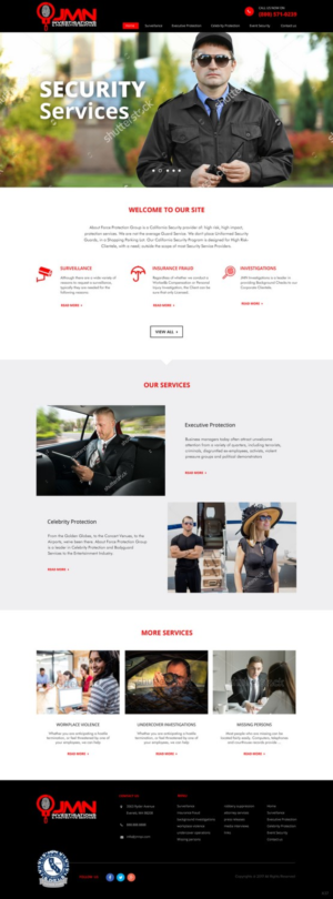 Web Design by pb for JMN Investigations | Design: #15177790