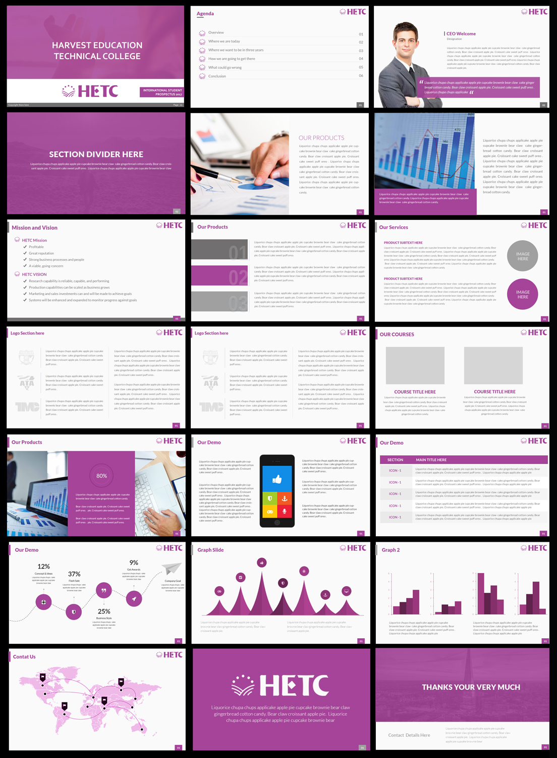 Design de PowerPoint par Best Design Hub pour HETC | Design #15214467