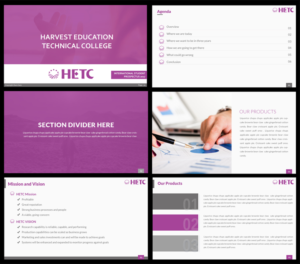 PowerPoint Design by Best Design Hub for HETC | Design: #15214485