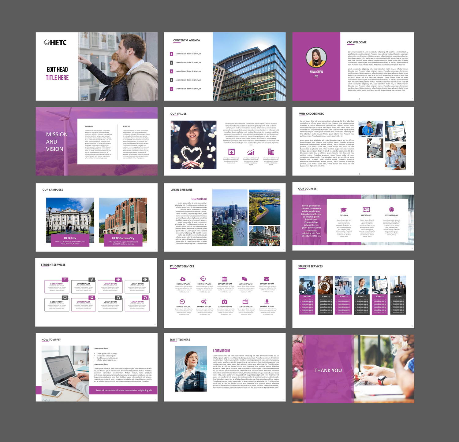 PowerPoint Design by AbyJohns for HETC | Design #15221790