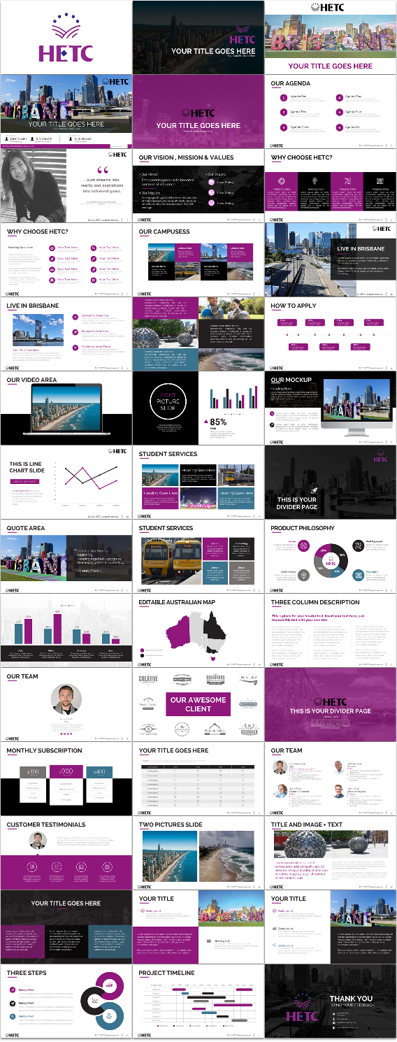 PowerPoint Design by Imazing for HETC | Design #15201632