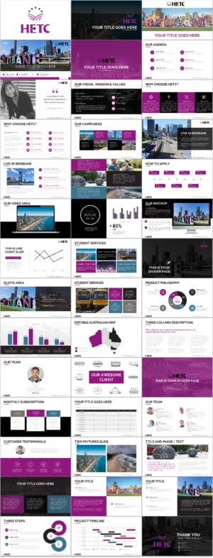 PowerPoint Design by Imazing for HETC | Design: #15201632