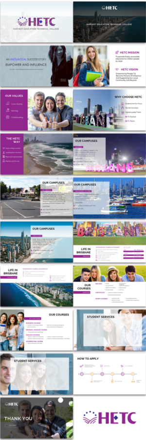 PowerPoint Design by Imazing for HETC | Design: #15220953