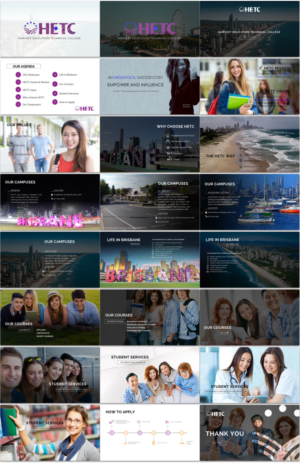 PowerPoint Design by Imazing for HETC | Design: #15232246