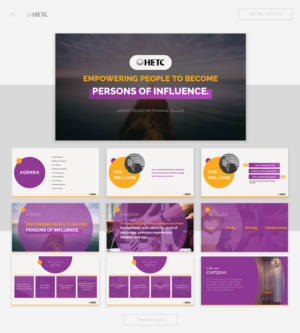 PowerPoint Design by Abdelrahman for HETC | Design #15239526