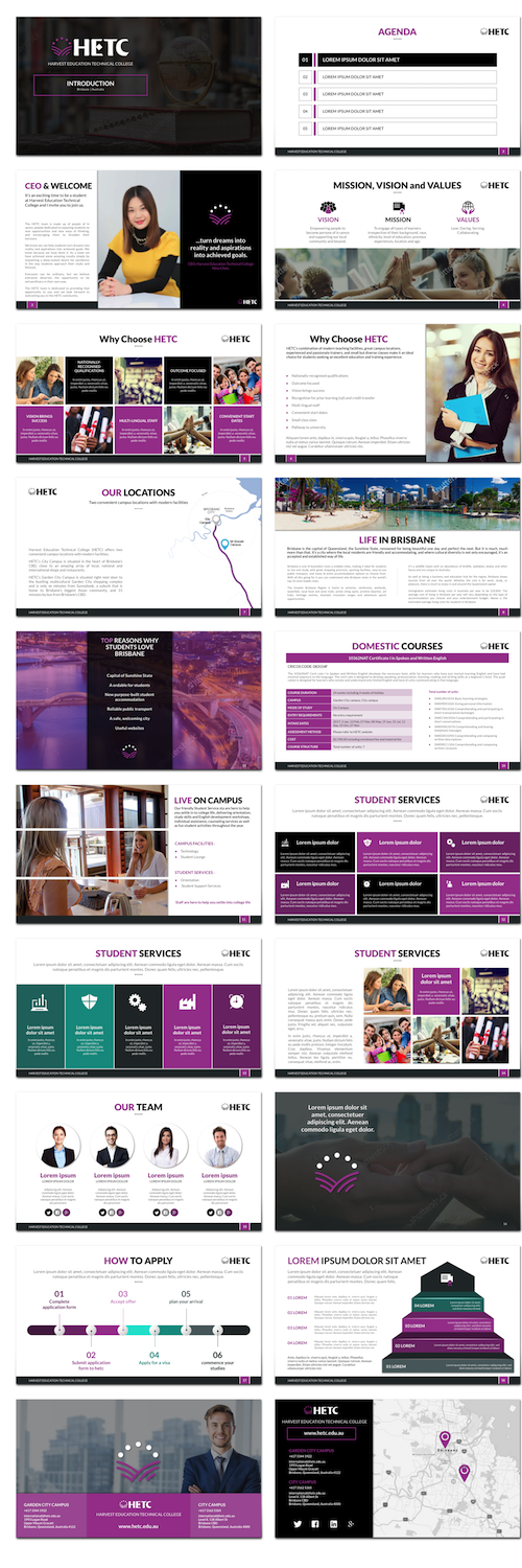 PowerPoint Design by StonyDog Design for HETC | Design #15199663
