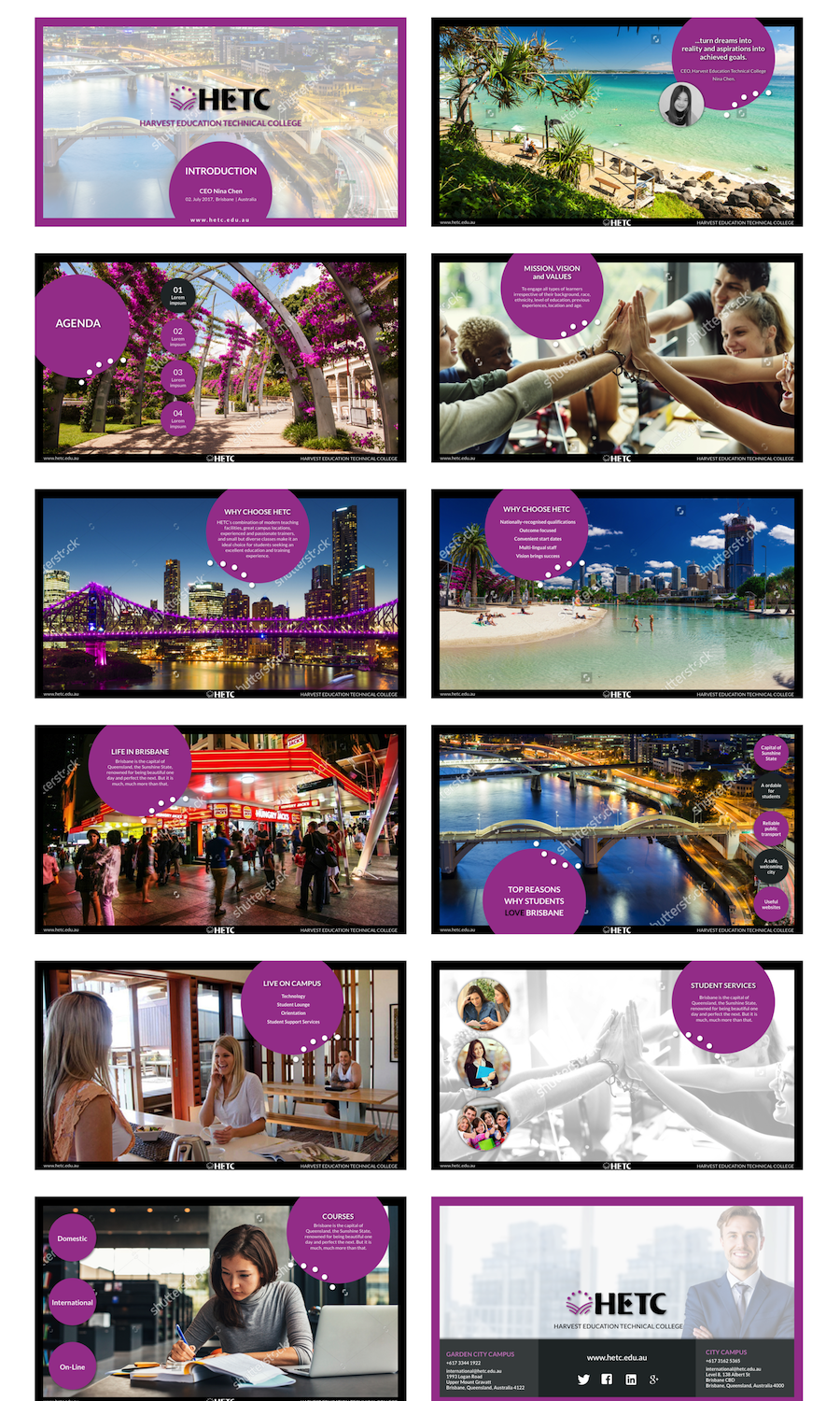 PowerPoint-Design von StonyDog Design für HETC | Design #15213748