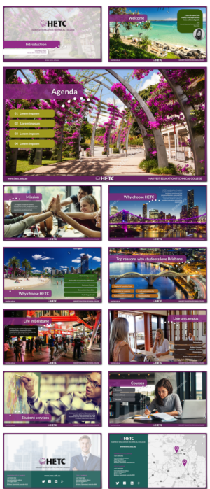 PowerPoint Design by StonyDog Design for HETC | Design: #15231748