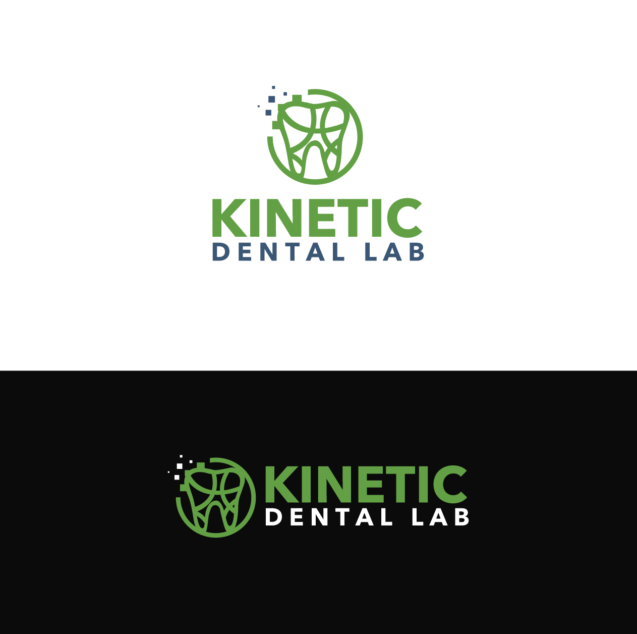 Logo Design by BehindSymbols for Kinetic dental lab | Design #15370029
