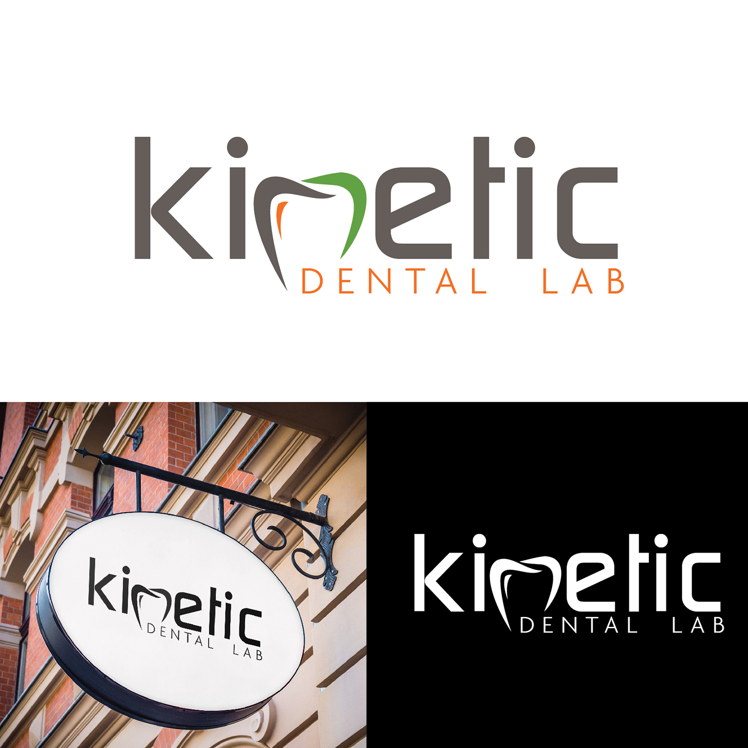 Logo Design by Anand Basavaraj for Kinetic dental lab | Design #15229197