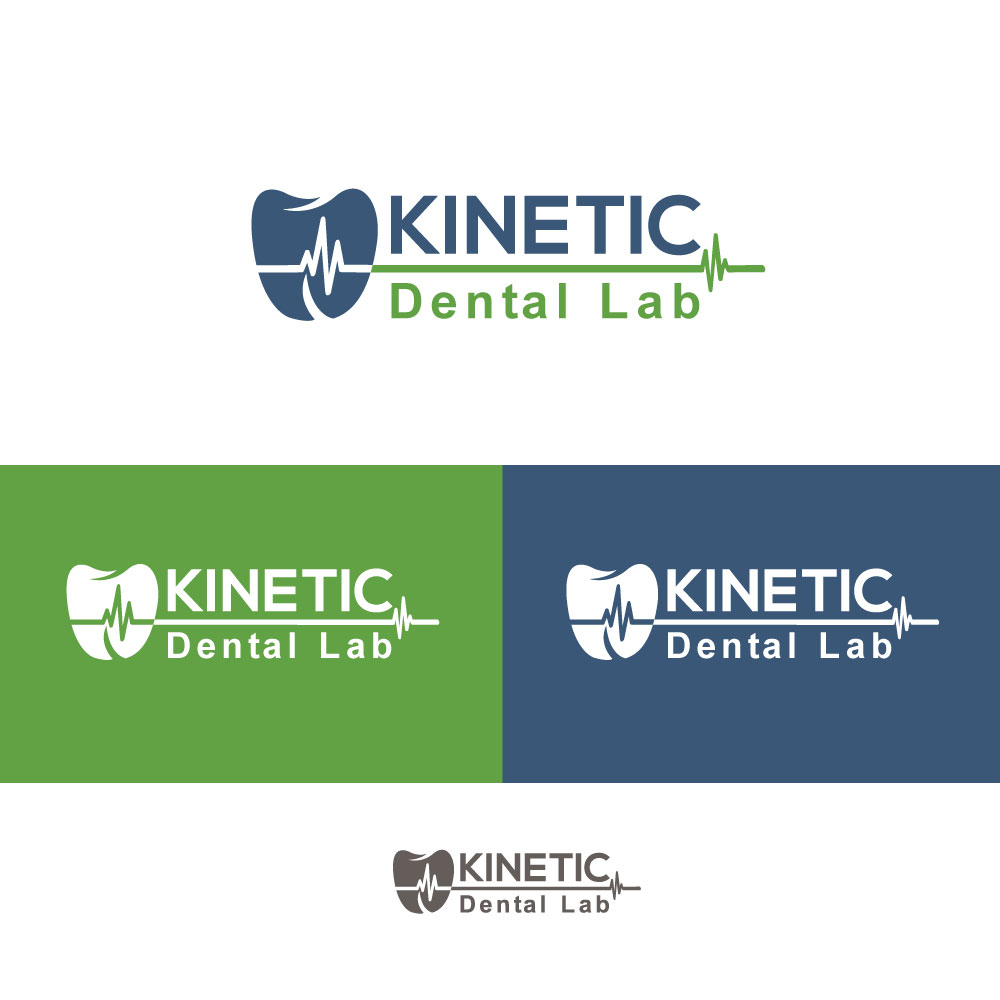 Logo Design by ecorokerz for Kinetic dental lab | Design #15192250