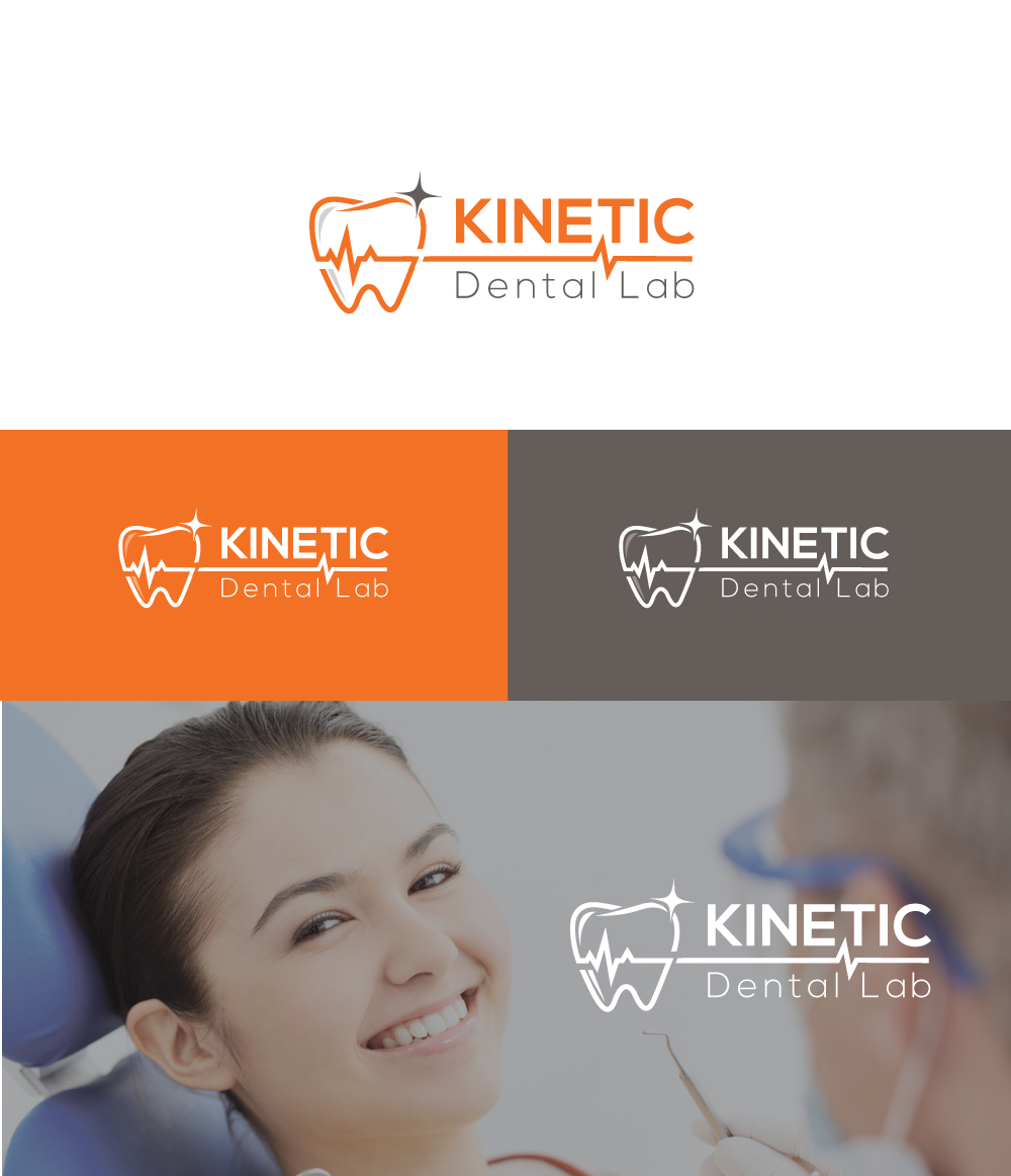 Logo Design by ecorokerz for Kinetic dental lab | Design #15192734