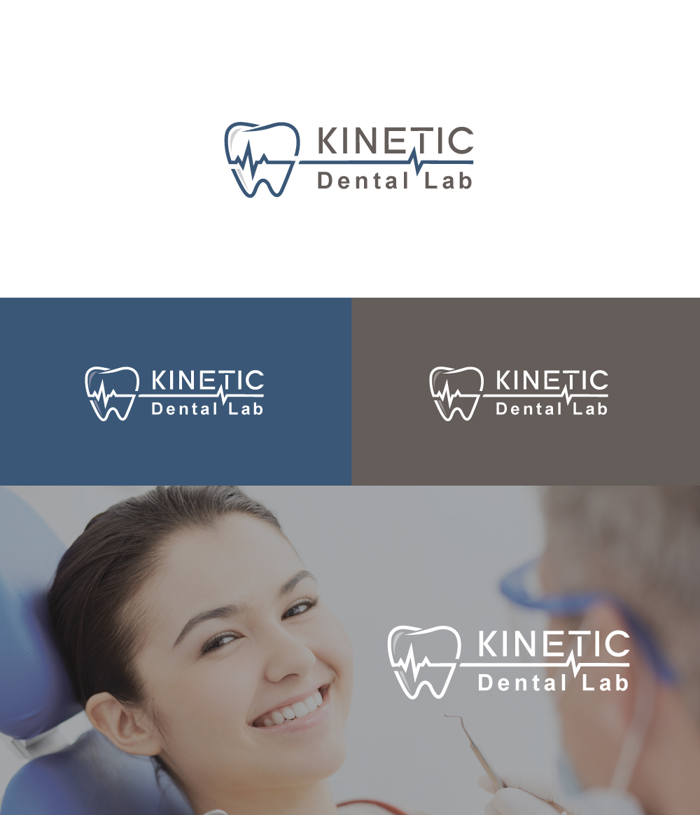 Logo Design by ecorokerz for Kinetic dental lab | Design #15202000