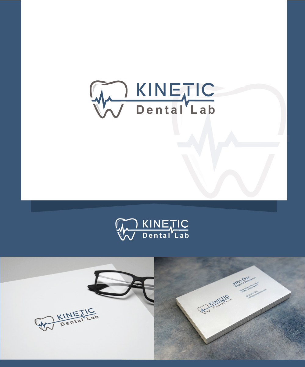 Logo Design by ecorokerz for Kinetic dental lab | Design #15202001