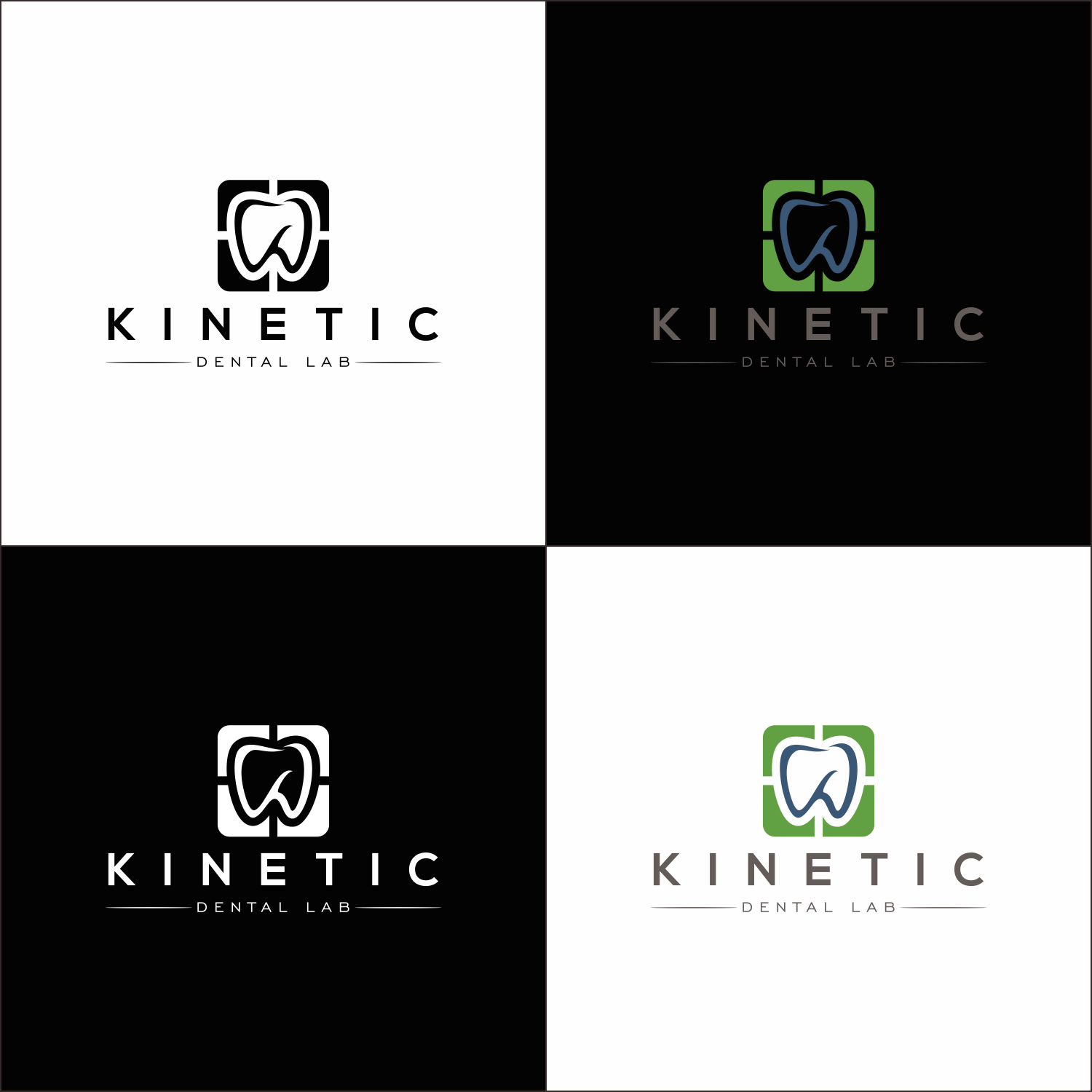 Logo Design by Jessey Marinna for Kinetic dental lab | Design #15197775