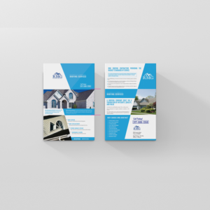 RMG Roofing Flyer/Mailer to be used to market to Homeowners | Flyer Design by Trang cyp