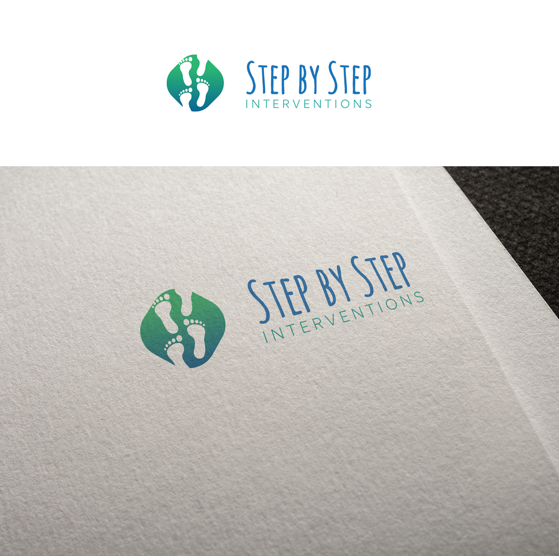 Diseño de Logo por lionx para Step by Step Interventions | Diseño #15179333