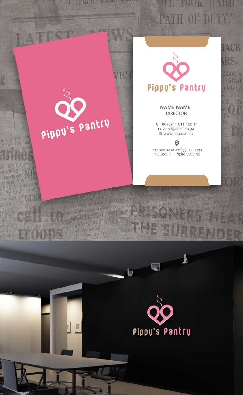 Logo Design by zebronicgraphic for Pippy's Pantry | Design #15186495