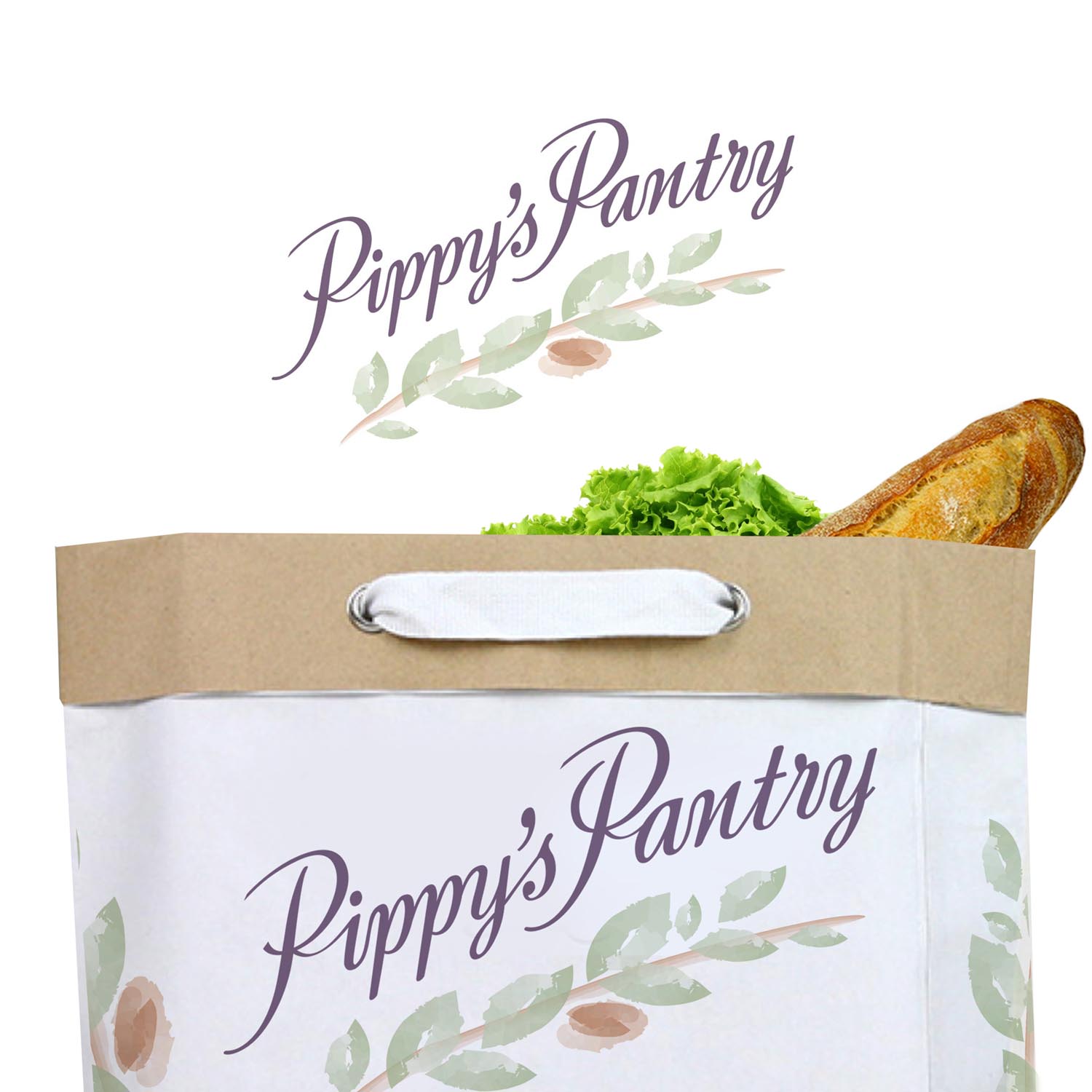 Logo Design by Faraway Joe for Pippy's Pantry | Design #15223984