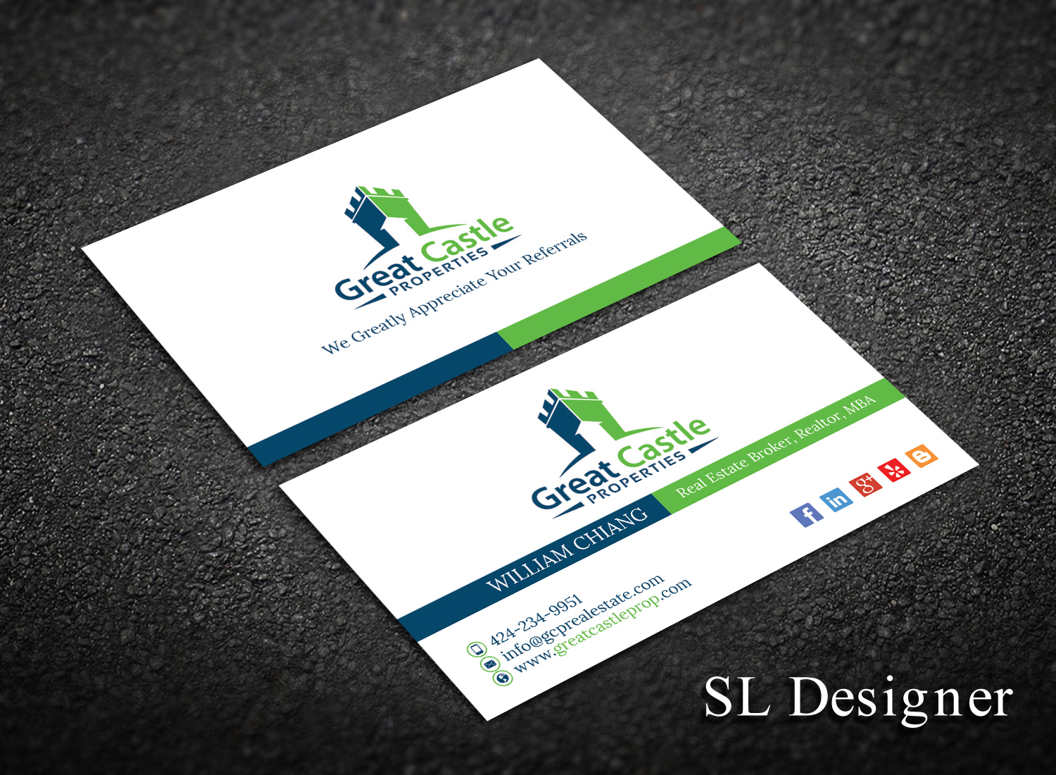 Business Card Design by SL Designer for this project | Design #15198835