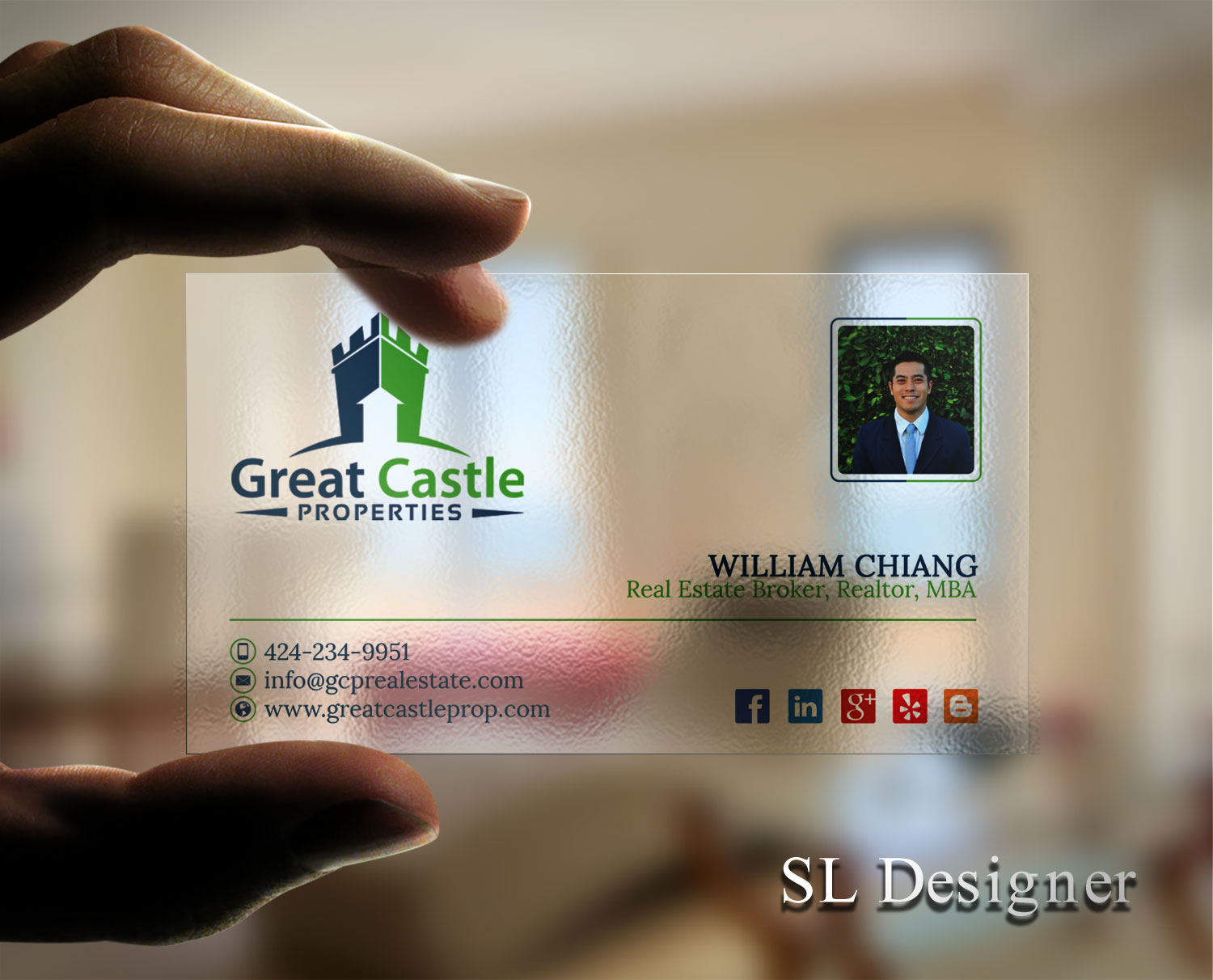 Visitenkarten-Design von SL Designer für dieses Projekt | Design #15198847