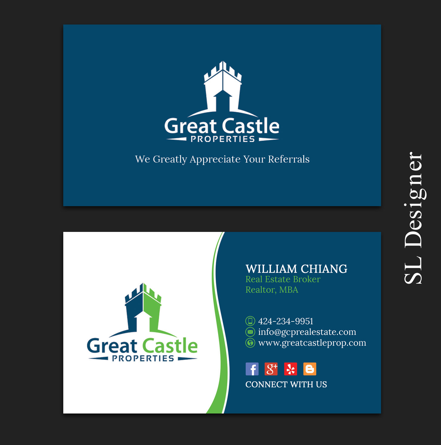 Business Card Design by SL Designer for this project | Design #15231270